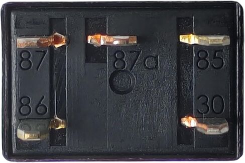 13500126 35A 12VDC 5Pins مرحل متعدد الأغراض لمحرك مروحة تبريد المحرك متوافق مع مركبات كاديلاك وشفروليه وجي إم سي وبويك in Kuwait