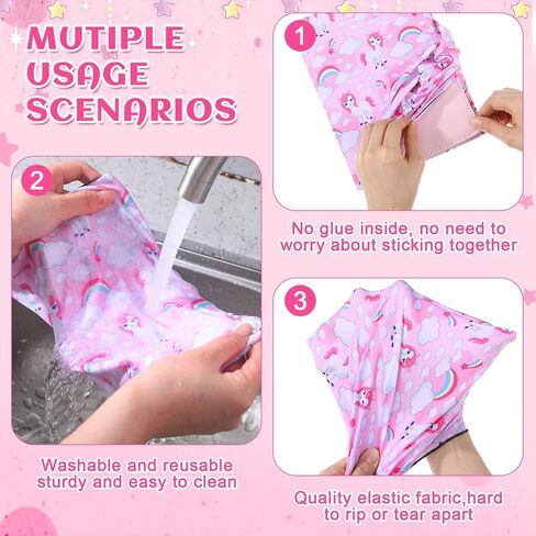 6 Pcs Stretchable Book Covers up to 9 x 11 Inches Nylon Fabric Jumbo Book Sleeves Washable Durable Reusable Cover Protector for Hardcover Textbooks Notebook(Balls) in Saudi Arabia