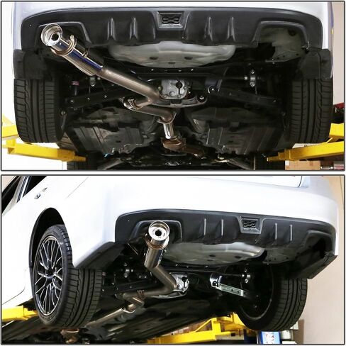 DNA MOTORING CBE-WRX15-S نظام العادم الخلفي للقطط [متوافق مع 15-17 Subaru WRX & Sti] in Saudi Arabia