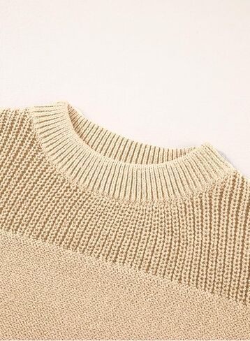 Dokotoo Women's Casual Long Sleeve Sweaters Loose Crewneck Knit Solid Pullover Sweater Jumper Tops in Saudi Arabia
