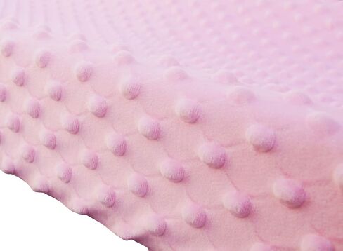 BlueSnail Ultra Soft Minky Dot Changing Pad Cover 2 Pack (Gray+Pink, 2 Pack) in Kuwait