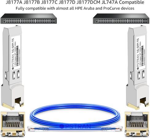 OPSTRAN 1000BASE-T SFP to RJ-45 Copper Transceiver Module for Palo Alto Networks PAN-SFP-CG 100m Cat5e/6 in Kuwait