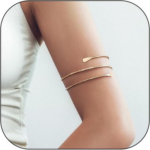 HUASAI Greek Goddess Costume Accessories Set Golden Leaf Headband Leaf Arm Cuff Pearl Leaf Dangle Earrings Halloween in Saudi Arabia