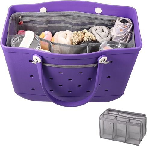 OUTXE Bogg Bag Organizer Accessories Inserts Compatible with X Large Bogg Bag, Lightweight Mesh Insert Divider Pouch for Original XL Bogg Bag, Organizing Large Bogg Bag and Divide Space in Saudi Arabia