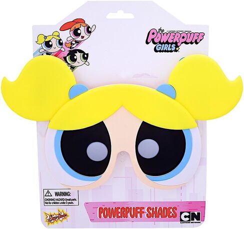 Sun-Staches Power Puff Girls Official Bubbles Costume Sunglasses | UV400 | One Size Fits Most in Saudi Arabia