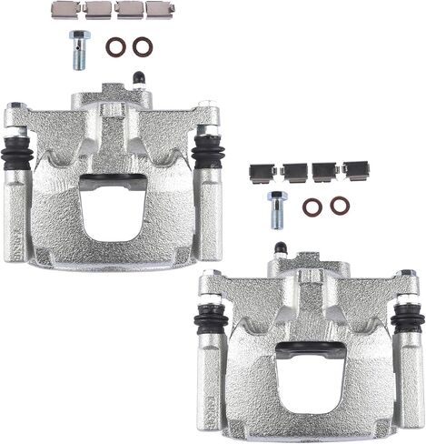 Rear Left & Right Disc Brake Caliper w/Bracket Replacement for 2007-2018 Jeep Wrangle Liberty Dodge Nitro 18-B5046, 18-B5047, 68003774AA, 68003778AA in Saudi Arabia
