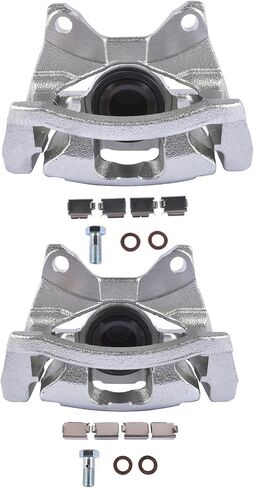 Rear Left & Right Disc Brake Caliper w/Bracket Replacement for 2007-2018 Jeep Wrangle Liberty Dodge Nitro 18-B5046, 18-B5047, 68003774AA, 68003778AA in Saudi Arabia