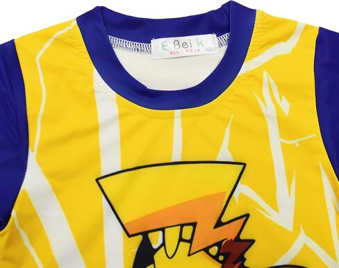 Toddlers and Baby Boys' 3-Piece Swimsuit Summer Swimwear Rash Guard Bathing Suits Sun Protection Swimsuits Beachwear in Saudi Arabia