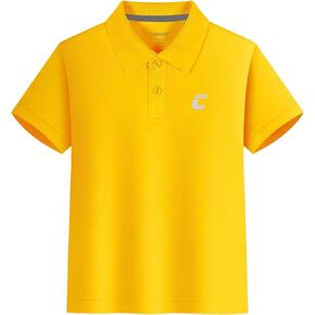 Boys Performance Polo Shirt, Youth Active Golf Shirt School Uniform
