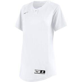 Mizuno Girls Nxt 1-Button Softball Jersey