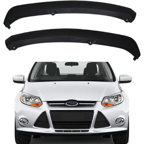 labwork Left and Right Front Bumper Valance Air Deflector Spoiler Chin Splitter Air Dam Replacement for 2012 2013 2014 Focus FO1095244C FO1095245C CP9Z17626B BM5117627AB CP9Z17626AB CP9Z17626AP