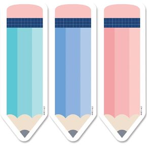 Creative Teaching Press Calm & Cool Pencils Cut Outs, 6 in, CTP 8664