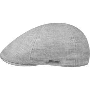 Stetson Texas Just Linen Flat Cap Women/Men - Made in The EU