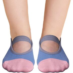 Non Skid Grip Cotton Socks for Kids, Perfect for Daily wear, Yoga, Dance, Barre, Ballet