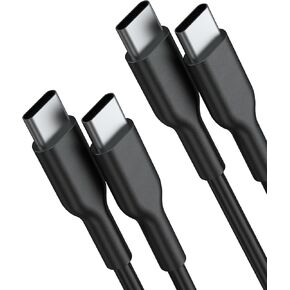 JingLeXin USB Type C Cable 5pack (3/3/6/6/10FT) USB C Cable 3A Fast Charging Cable, USB A to Type C Charger Cable Cord for Samsung Galaxy S21 S20 S10 Plus Note 20 10 LG Google Pixel Moto etc