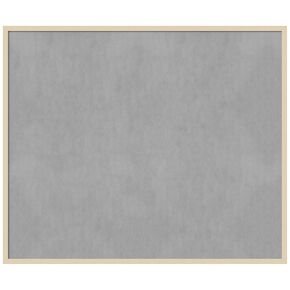 Amanti Art Framed Magnetic Board (49 x 41) Svelte Natural Magnet Board, Oversize Magnetic Bulletin Board for Office Decor, Mudroom, Kitchen or Organization Drop Zone from WI, USA