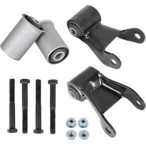 labwork 2pcs Rear Leaf Spring Shackle Repair Kit Replacement for 1988-2017 Chevy C1500 K1500 GMC Yukon C2500 K2500 Pickup Truck 722-006