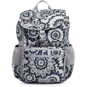 Vera Bradley Women's Recycled Lighten Up Reactive Daytripper Backpack, Island Floral, One Size