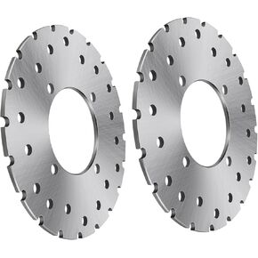 M MATI Front Brake Rotor Disc 2PCS for Polaris Trail Blazer 250 400 Scrambler 400 500 Magnum 325 Trail Boss 325 330 Xpedition 325 Xplorer 250 5240035 5243675 5246832