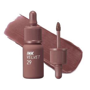 Peripera Ink the Velvet Lip Tint | High Pigment Color, Longwear, Weightless, Not Animal Tested, Gluten-Free, Paraben-Free | #016 HEART FUCHSIA PINK, 0.14 fl oz