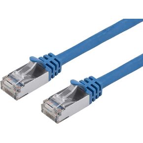 Monoprice Cat7 Ethernet Patch Cable - Flexboot, RJ45, Stranded, 600Mhz, S/FTP, 26AWG, 3 Feet, Black - Entegrade Series