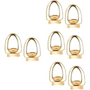 8 Pcs Denture Single Teeth Grill Hip Hop Mouth Grills Teeth Grills Teeth Jewelry Grill Teeth Metal Grills for Teeth Gold Tooth Cap Shiny Mouth Grill Stand-up Supplies Copper