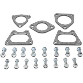 DNA Motoring GKTSET-HA03-V6 Aluminum Exhaust Manifold Header Gasket Set Replacement
