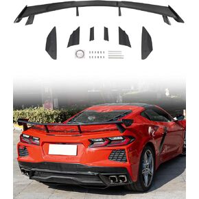 C8 Carbon Fiber Rear Trunk Wing Spoiler Fit for Corvette C8 Stingray Z51 2020-2024