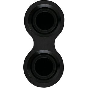 18628 Retro Black Switch with Blue Illumination (Single Switch)