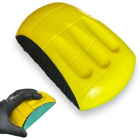 LiME LiNE Flexible 6" Hand Sanding Block, Hook and Loop