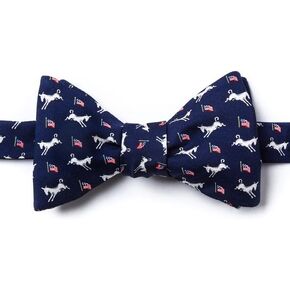 Democratic Donkeys Self Tie Bow Tie