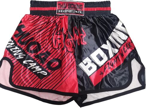 شورت Muay Thai للأطفال، شورت تدريب الملاكمة النشط BJJ، ملابس رياضية وتمارين اللياقة البدنية in Kuwait
