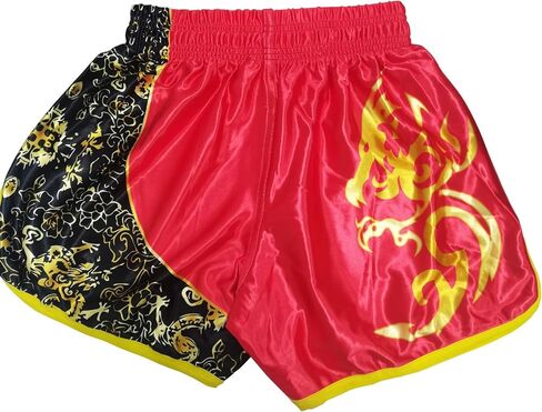 Kids Muay Thai Shorts Training Boxing Active Shorts BJJ Fitness Workout Sport Trunk Clothing in Kuwait