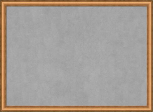 Amanti Art Framed Magnetic Board (41 x 25) Lucie Light Bronze Magnet Board, Large Magnetic Bulletin Board for Office Decor, Mudroom, Kitchen or Organization Drop Zone from WI, USA in Kuwait