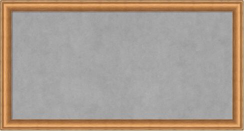 Amanti Art Framed Magnetic Board (41 x 25) Lucie Light Bronze Magnet Board, Large Magnetic Bulletin Board for Office Decor, Mudroom, Kitchen or Organization Drop Zone from WI, USA in Kuwait