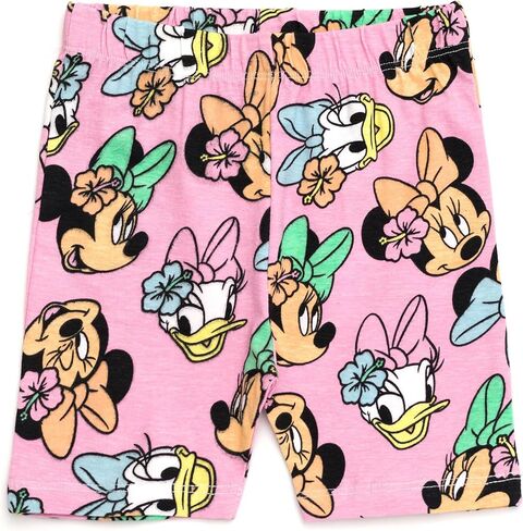 Disney Minnie Mouse Peplum T-Shirt and Bike Shorts Outfit Set Infant to Big Kid in Saudi Arabia