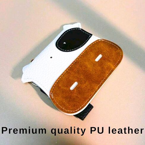 Coin Pouch Keychain, Coin Purse Key Holder, Cow Keychain, Card Holder, Cute Slim Small Unique, PU Leather Keyring (Cow A) in Saudi Arabia