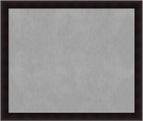 Amanti Art Framed Magnetic Board (54 x 46) Portico Espresso Magnet Board, Oversize Magnetic Bulletin Board for Office Decor, Mudroom, Kitchen or Organization Drop Zone from WI, USA in Saudi Arabia