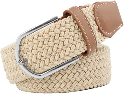 حزام مطاطي منسوج من COTIM COYIN للنساء والرجال، أحزمة جولف مرنة منسوجة للجنسين لسراويل الجينز in Kuwait