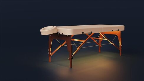 Master Massage Newport 30" Professional Portable Massage Table Package in Black with Ambient Lighting System in Kuwait