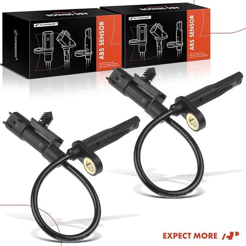 A-Premium ABS Wheel Speed Sensor Compatible with Cadillac & Saab Models - SRX 2010-2016, 9-4X 94X 2011 - Front Driver and Passenger Side, 2-PC Set, Replace# 15921849 in Saudi Arabia