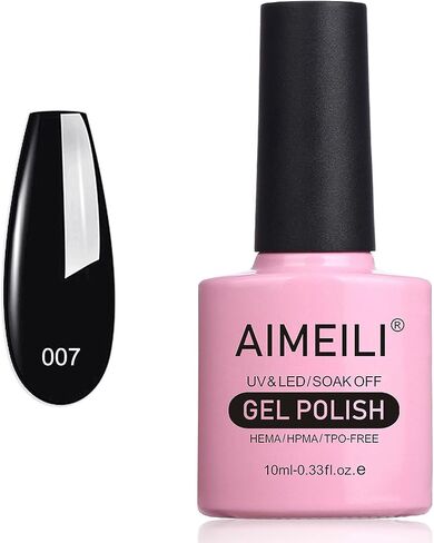 طلاء أظافر جل Soak Off U V LED من AIMEILI - روز نود (022) 10 مل in Kuwait