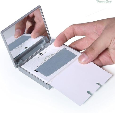 Natural Face Oil Blotting Paper - Bamboo Charcoal 100 Counts, Easy Dispensing Oil Absorbing Sheets, Premium Handy Facial Blotting Papers - Face Skin Care or Beauty Make Up Must Have in Kuwait