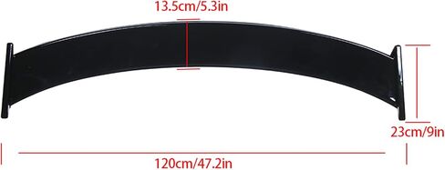 Black Painted ABS Plastic Rear Trunk Boot Lip Wing Spoiler Replacement for 2014 2015 2016 2017 2018 Corolla in Saudi Arabia