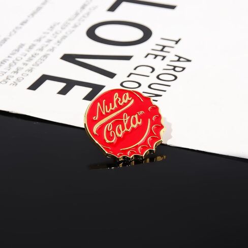 2pcs Pins, Bottle Caps Shaped Brooch, Cartoon Brooch Pin, Enamel Lapel Pin, Backpack Pins, Hat Pins in Saudi Arabia
