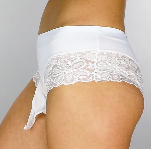 Mona's Choice Stretchy Mens Sissy Panties Briefs With Lace in Saudi Arabia