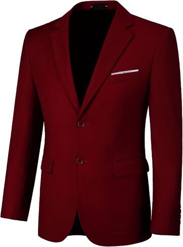 Blazer for Men Casual Mens Suit Jacket Slim Fit Men's Suit Outfit Notch Lapel Men's Sport Coats & Blazers in Saudi Arabia