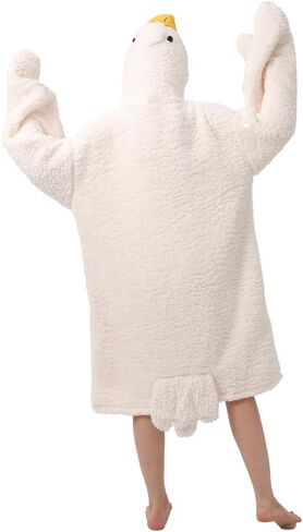 ملابس نوم بيجامات حيوانات للكبار للجنسين من قطعة واحدة من القطيفة in Kuwait