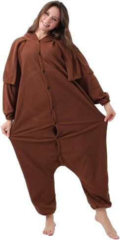 ملابس نوم بيجامات حيوانات للكبار للجنسين من قطعة واحدة من القطيفة in Kuwait