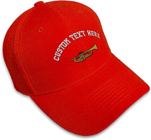 Baseball Cap Trumpet Music B Embroidery Music Trumpet Acrylic Dad Hats for Men & Women in Kuwait